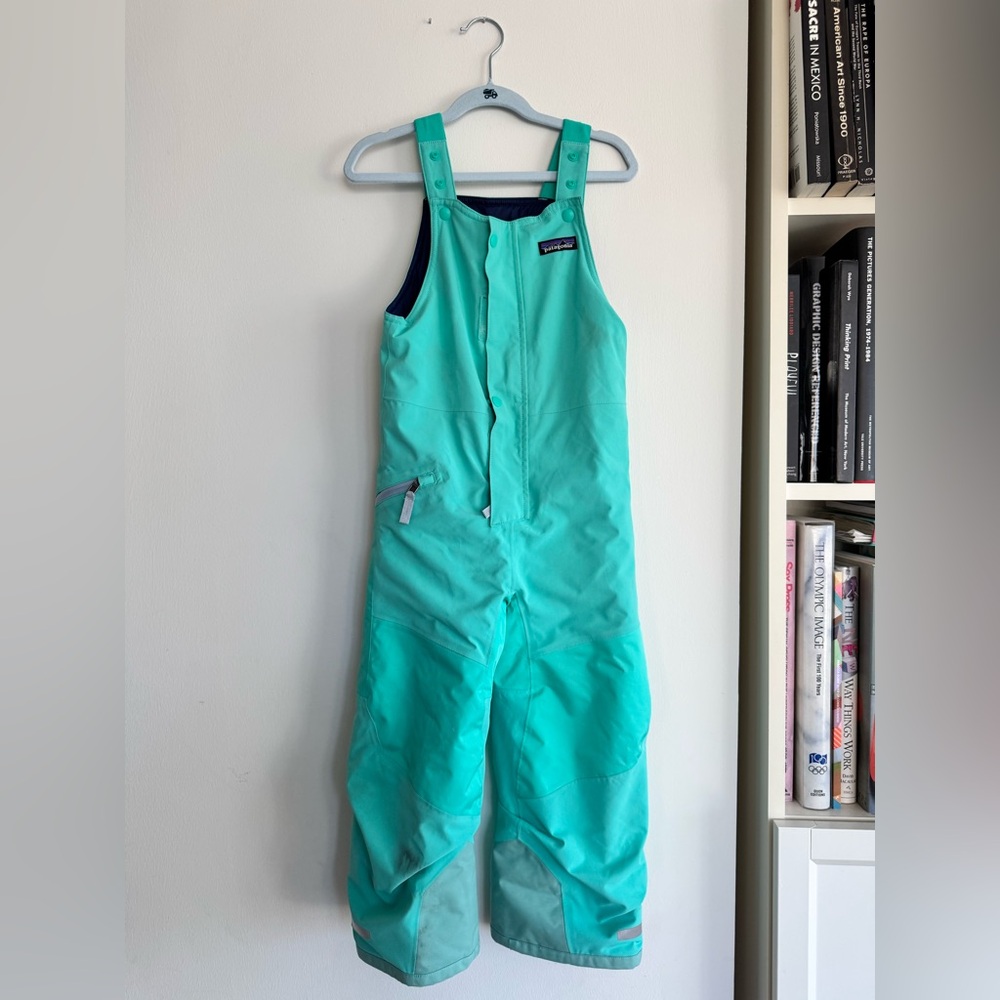Patagonia Kids Snow Pile Bib, Like New, Size 5T